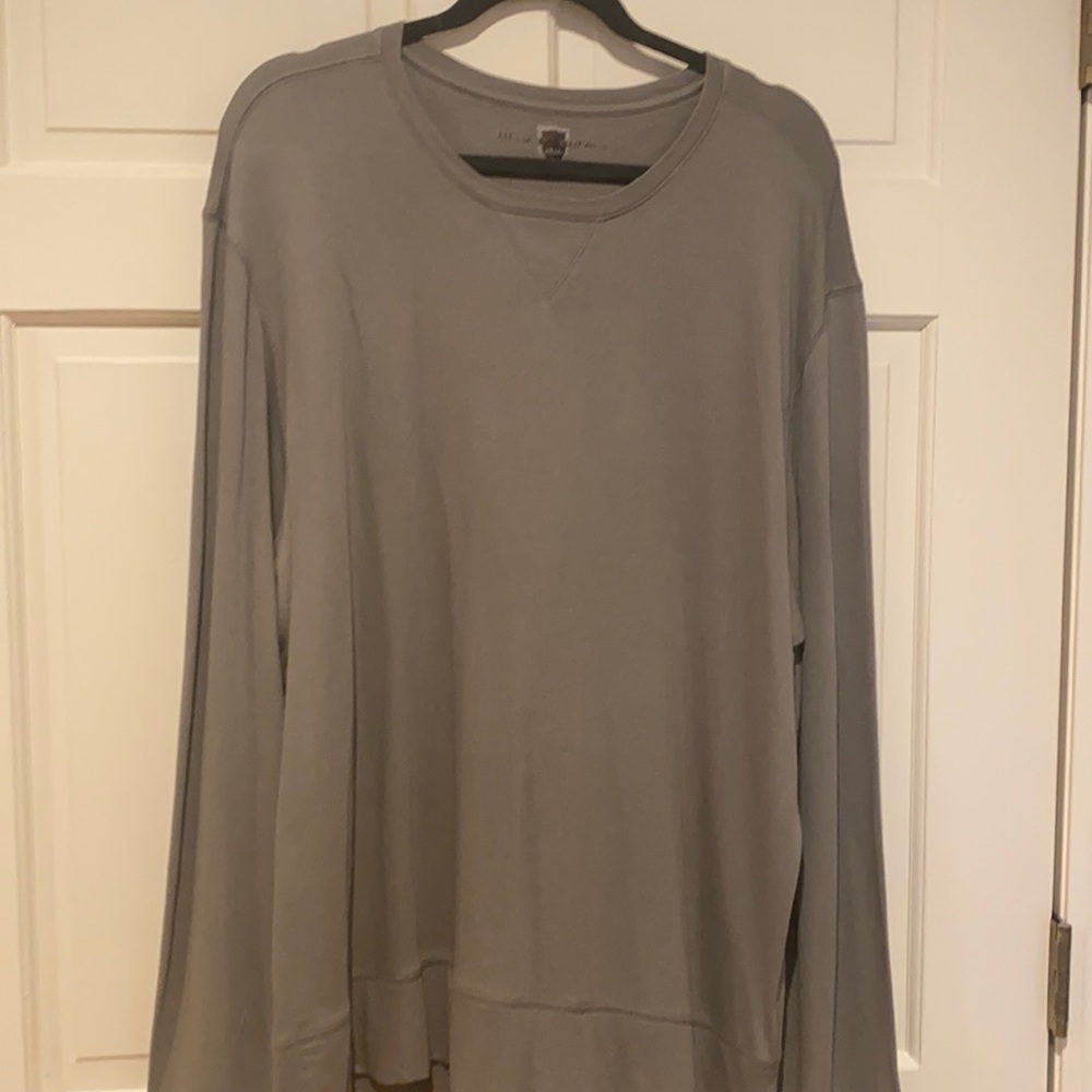 Gray Long Sleeve T-Shirt